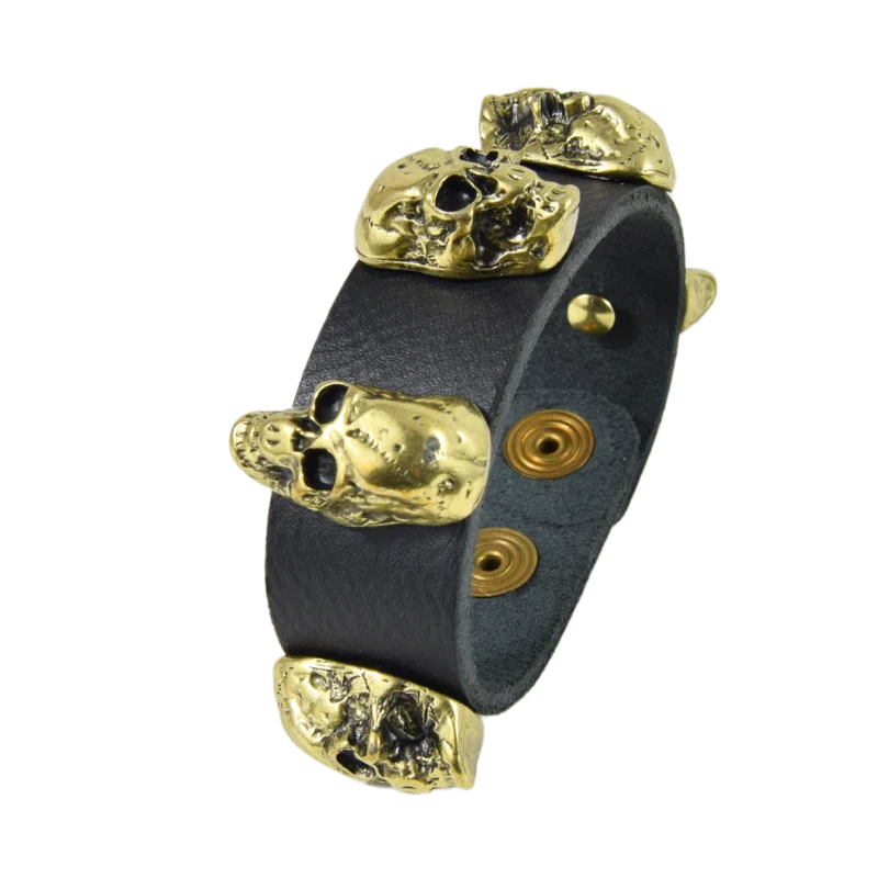 Mulba Uomo D'Epoca In Pelle Marrone Braccialetto Del Polsino, Cuoio Fascia Di Polso Del Wristband Gioielli Artigianali Sl2256