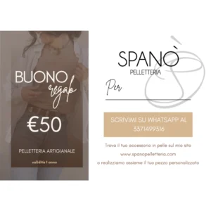 Buono regalo dal valore di 50 euro